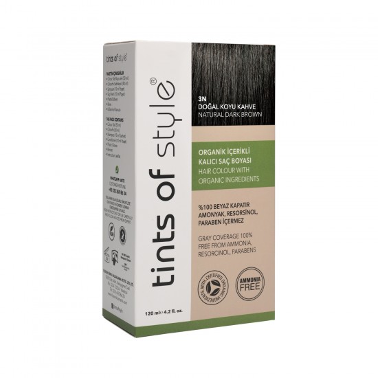 Tints Of Style 3N Koyu Kahve Natural Dark Brown